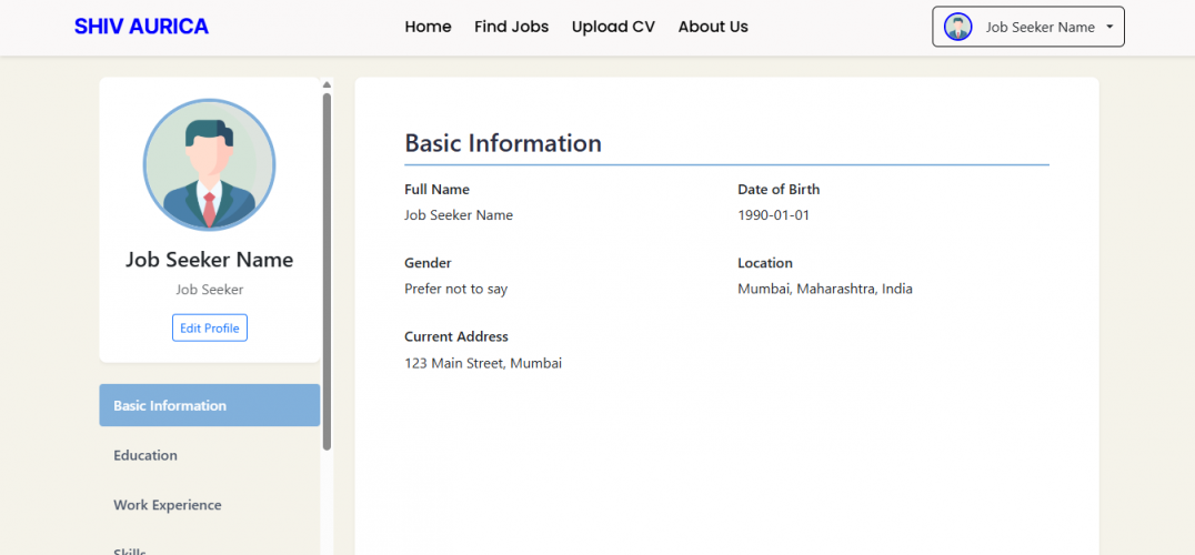 Job Portal – Full-Stack Recruitment Platform screenshot 1