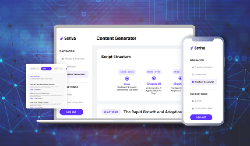 Scriva — AI-Powered Script Generator screenshot 1