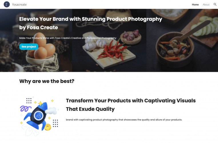 Fosa Create – Visual Branding of MSME Through Superior Photography screenshot 1