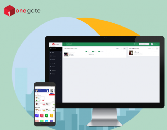 oneGate - Digital Security For Your Complex screenshot 1