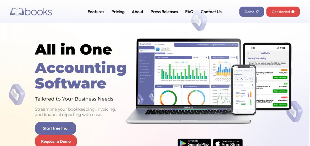 vigor books screenshot 2