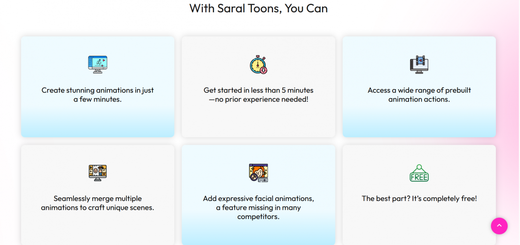 Saral Toons Animation Platform screenshot 2