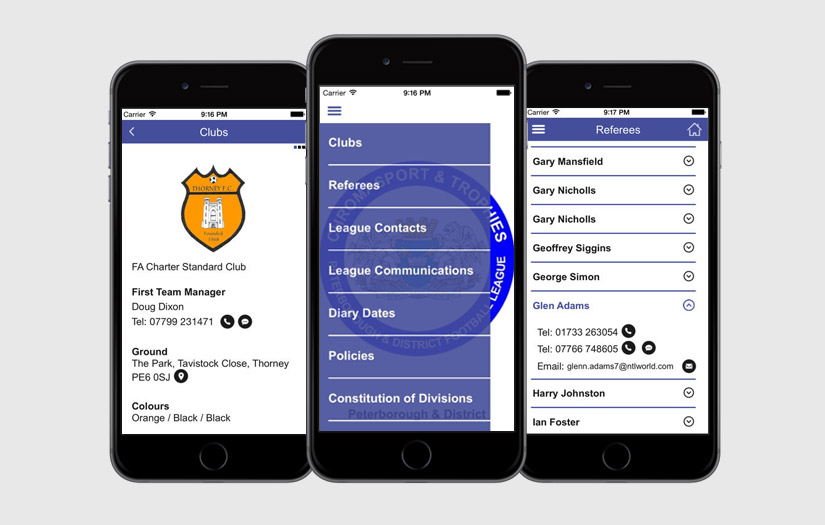 League Club App screenshot 1