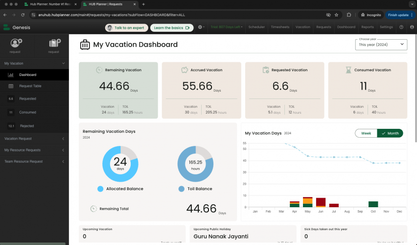 Resource Management Platform | Automation + Manual Testing screenshot 1