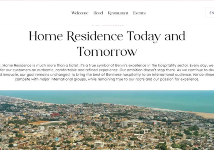 Hotel Information & Booking Website|| JavaScript| Wordpress screenshot 1