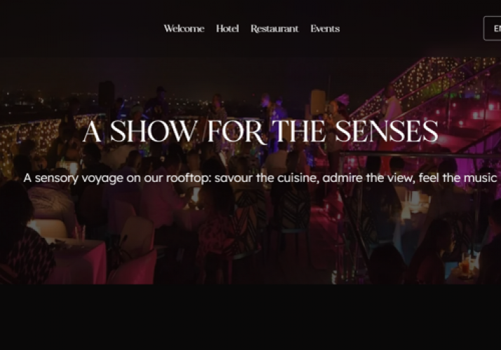 Hotel Information & Booking Website|| JavaScript| Wordpress screenshot 2
