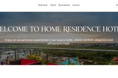 Hotel Information & Booking Website|| JavaScript| Wordpress