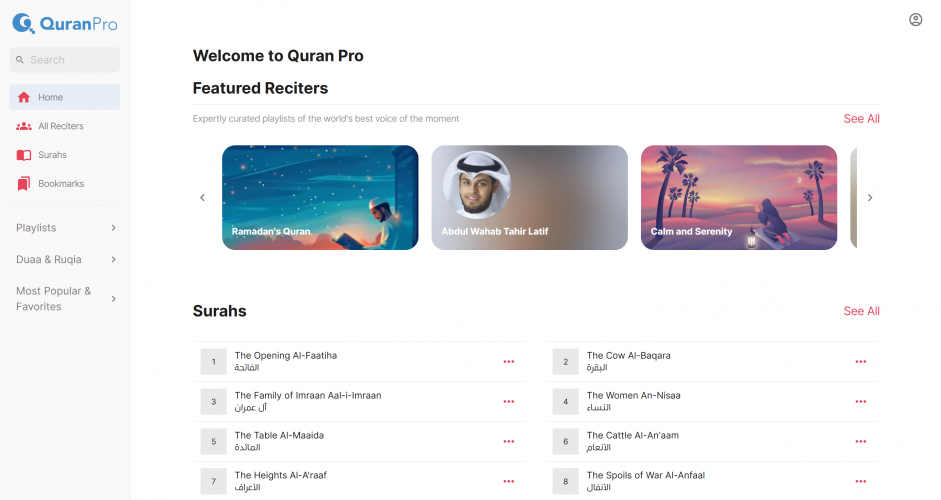 Quran Pro screenshot 1