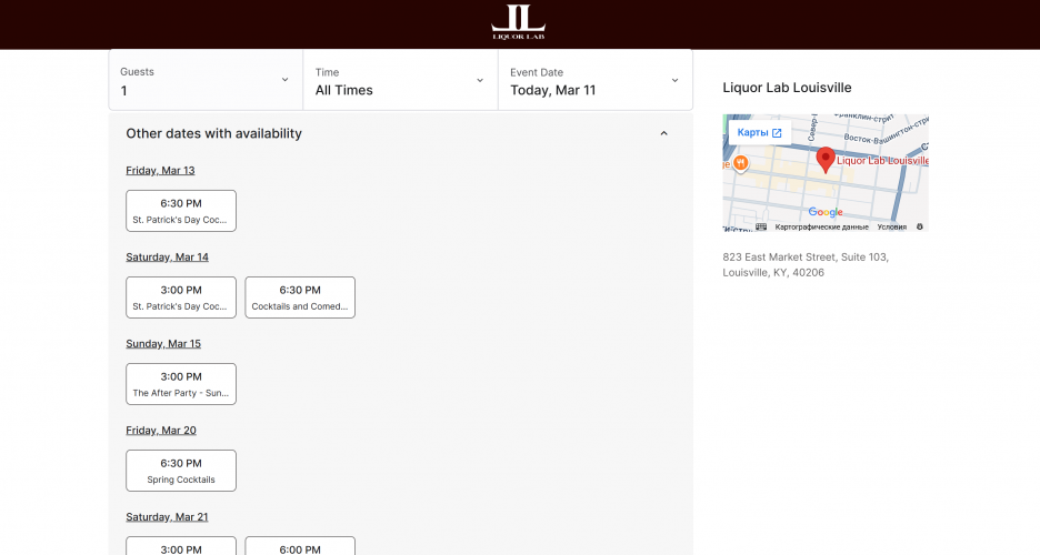 Liquor Lab screenshot 1