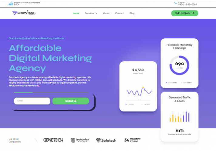 WordPress Website Development screenshot 1