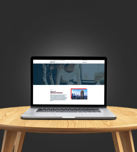 Highmark Lighting and Signage Web Design and Development screenshot 1
