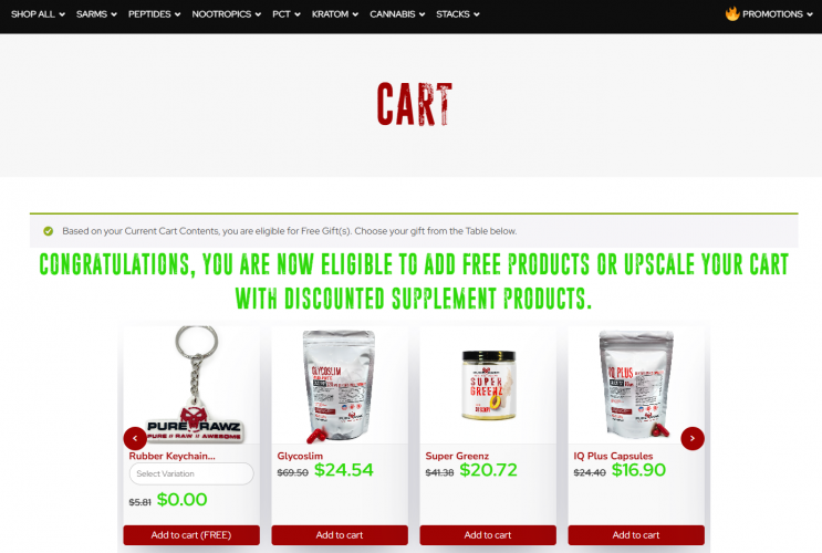 PureRawz – High-Performance E-commerce Website screenshot 2