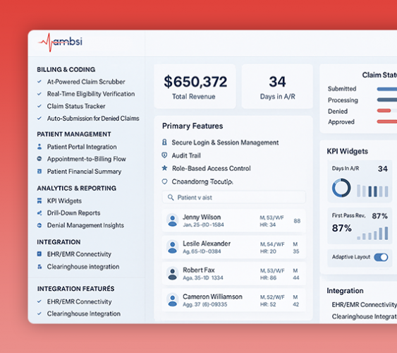 Medical Billing Solution HIPAA Compliant screenshot 2