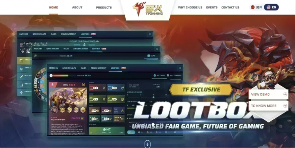 tfgaming.net screenshot 1