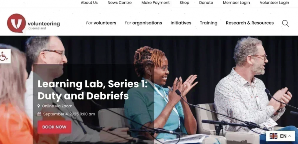 Volunteering QLD screenshot 1