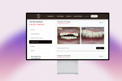 one Emergency Dentist - Custom website with SEO and PPC services