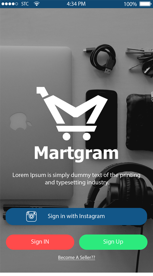 Marketplace Application screenshot 1