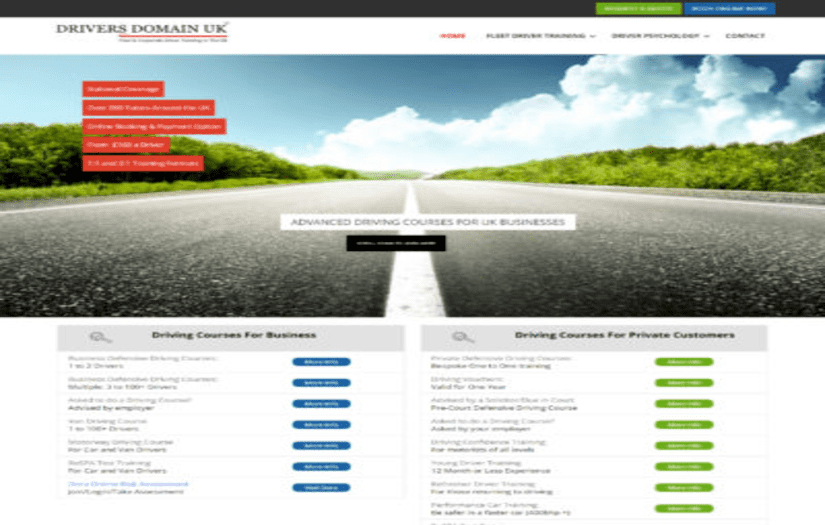 Drivers Domain Uk screenshot 1