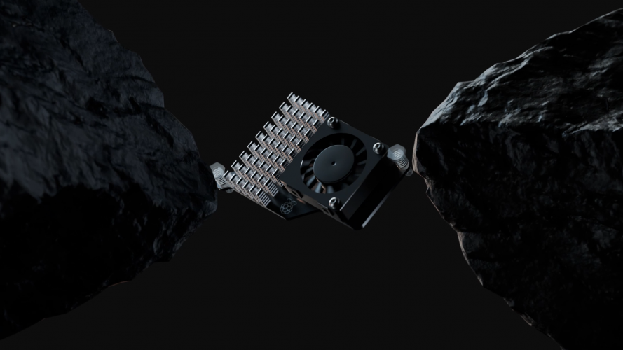 Raspberry pi 5 3d animation screenshot 1