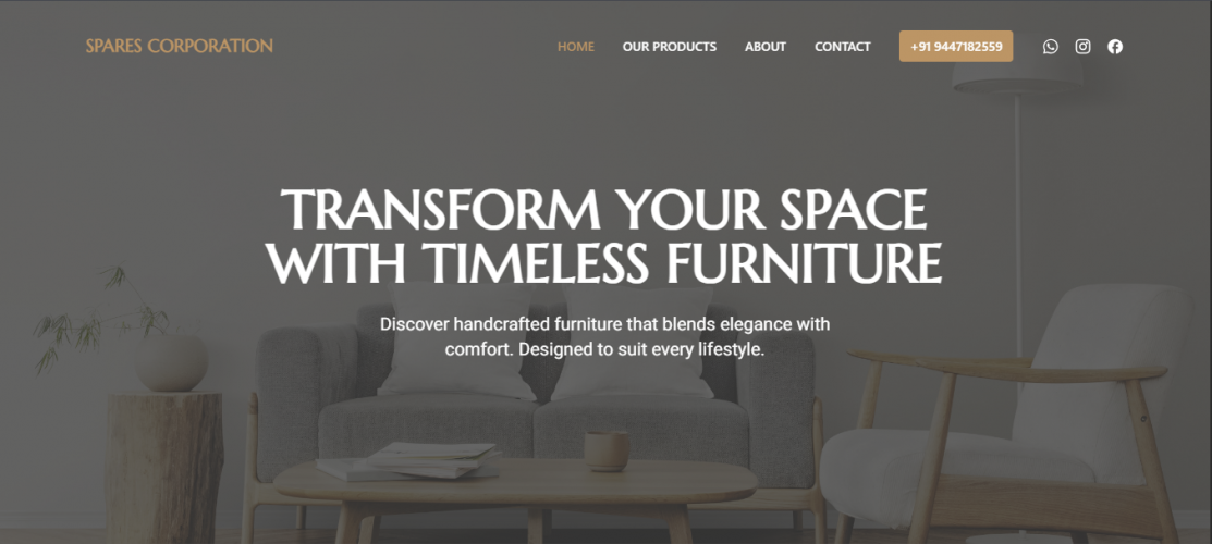 PEE GEE FURNITURE screenshot 1