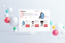 Backpack retailer deisgn