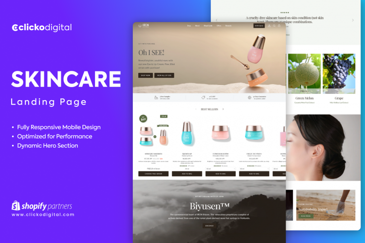 IREN Shizen Website Project screenshot 1