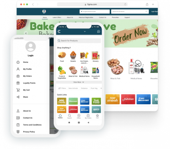 Aagyo - Marketplace Delivery App screenshot 1