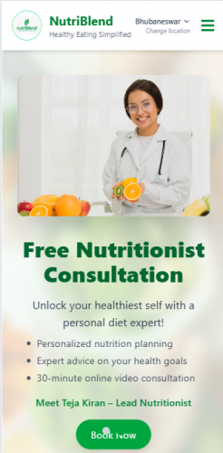 Nutrition app devlopment screenshot 3