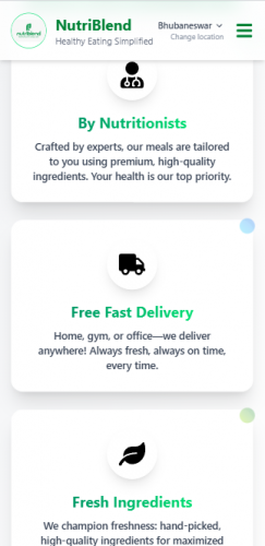 Nutrition app devlopment screenshot 4