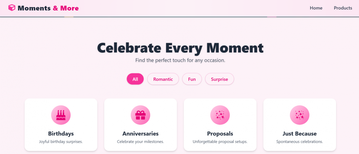 Event planning app screenshot 2