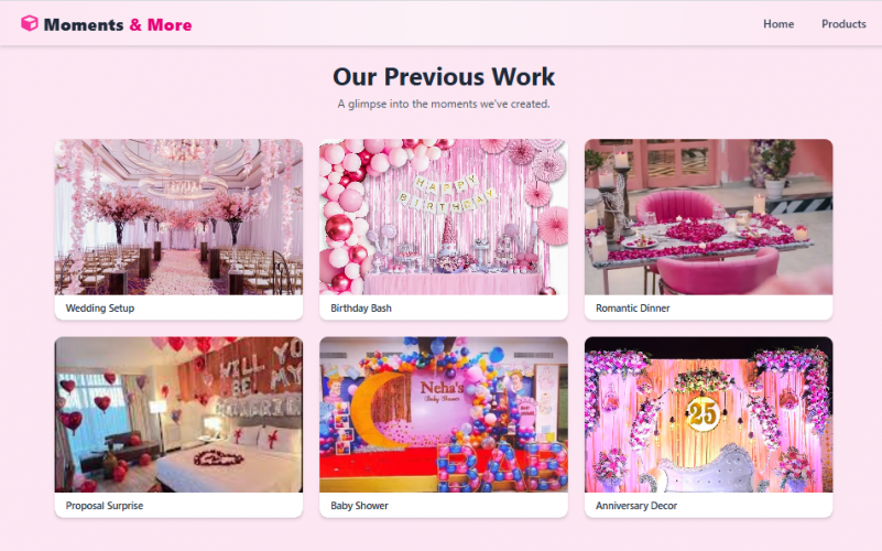 Event planning app screenshot 4
