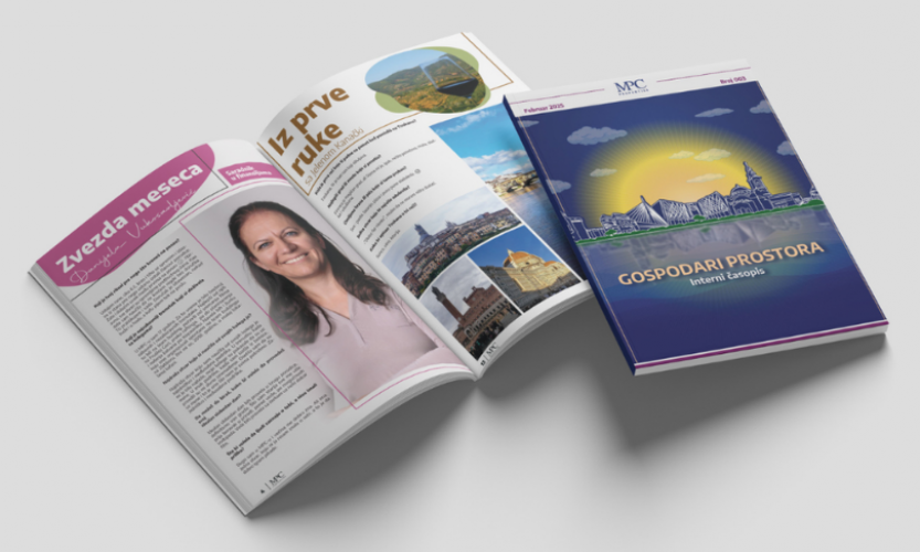 Magazine/Newsletter screenshot 2