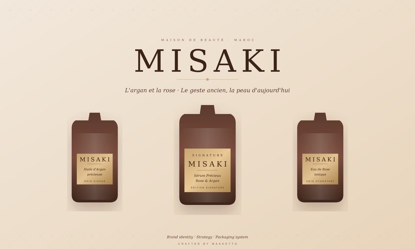 Cosmetics Brand — Identity System & Strategy screenshot 1