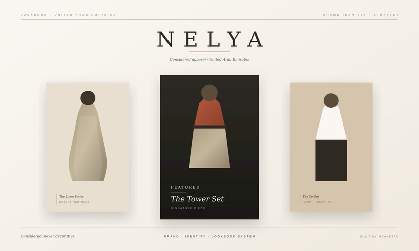 Fashion Apparel Brand — Identity & Market Positioning screenshot 1
