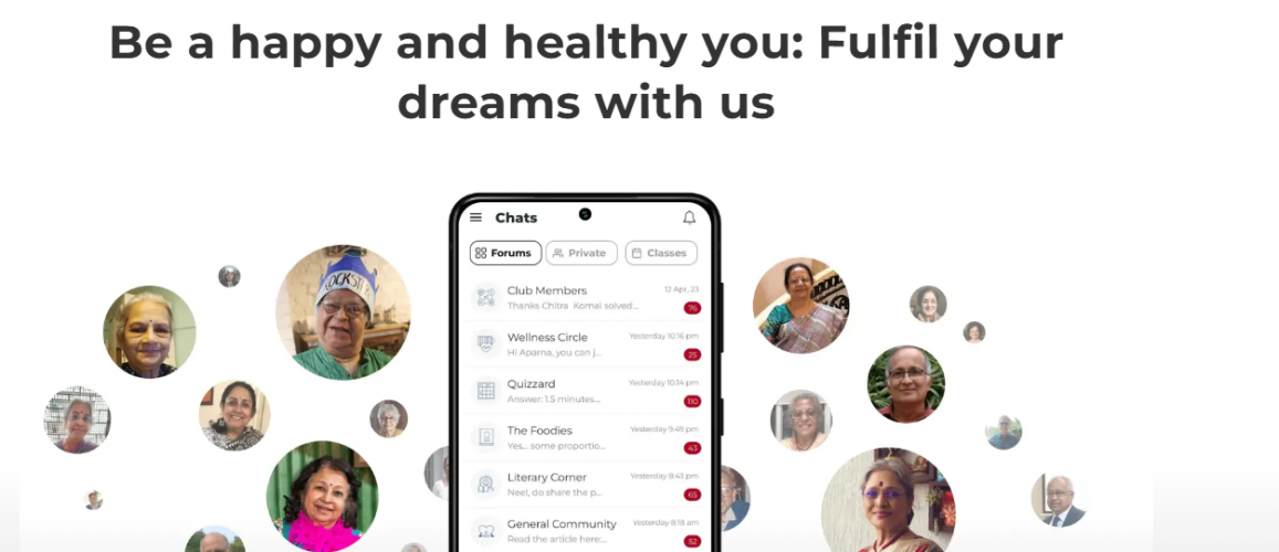 Silver Talkies – Platform for Active Aging & Community Engagement screenshot 1