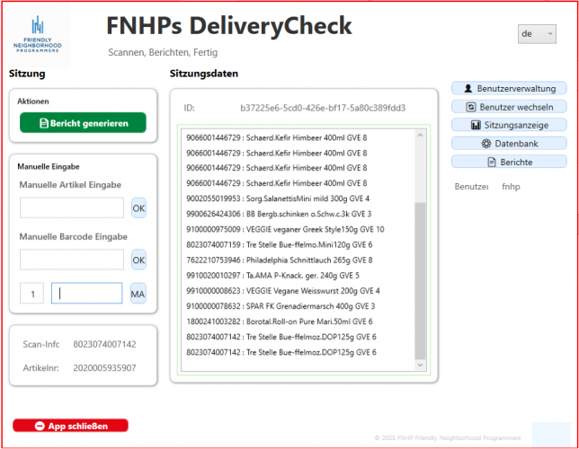 DeliveryCheck screenshot 2