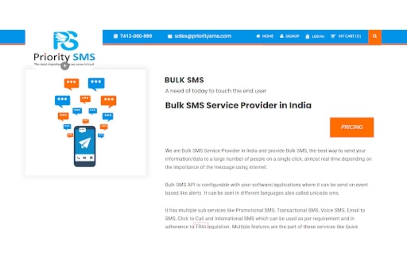 Priority SMS screenshot 1