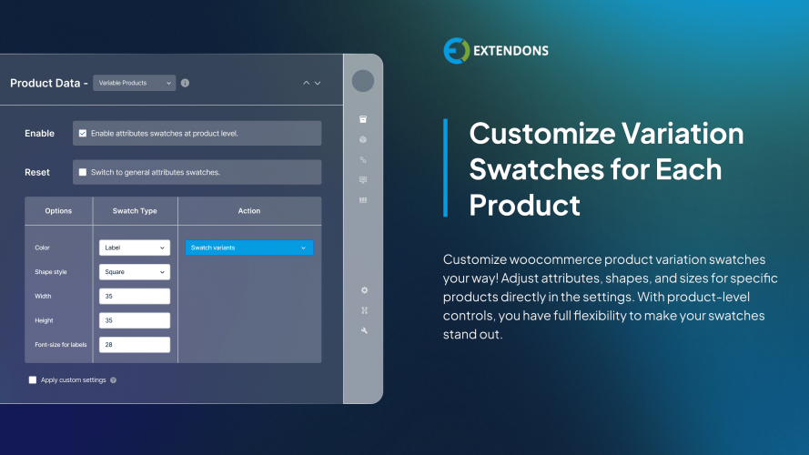 Variations as Radio Buttons for WooCommerce screenshot 3