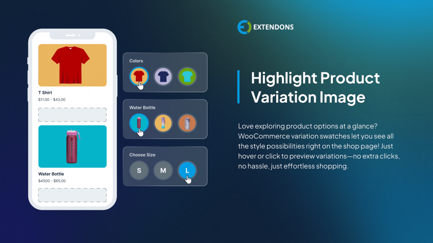 Variations as Radio Buttons for WooCommerce screenshot 1