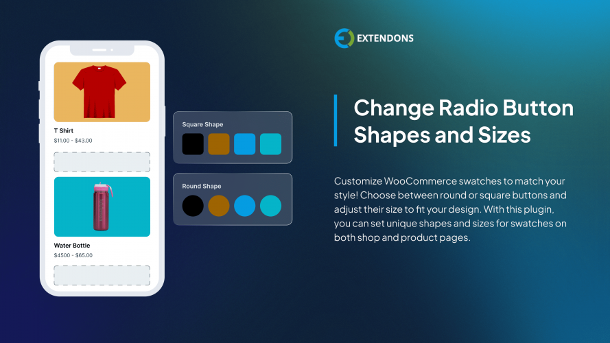 Variations as Radio Buttons for WooCommerce screenshot 2