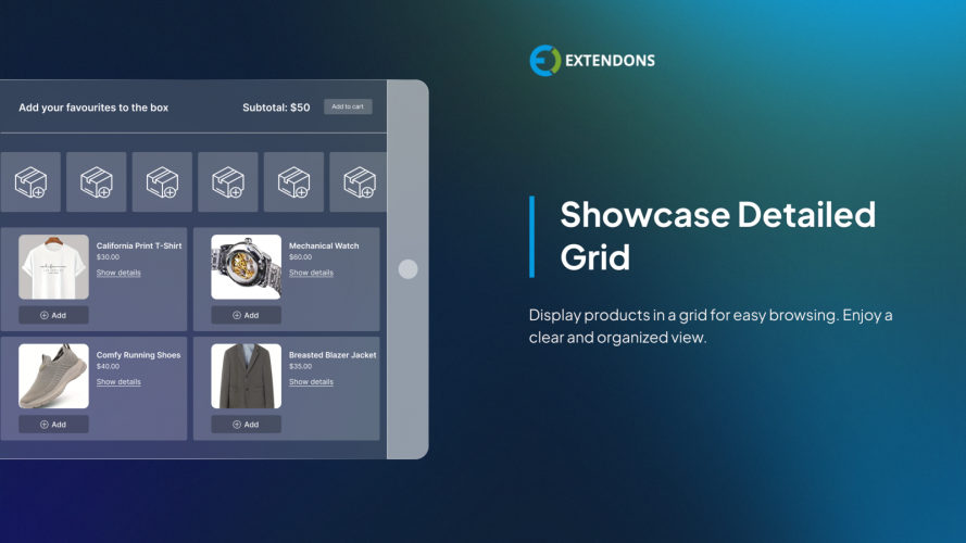 Custom Mix & Match Product Boxes & Bundles for WooCommerce screenshot 4