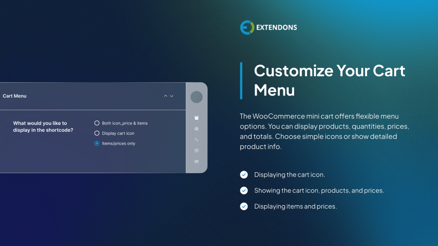 Mini Cart for WooCommerce screenshot 1