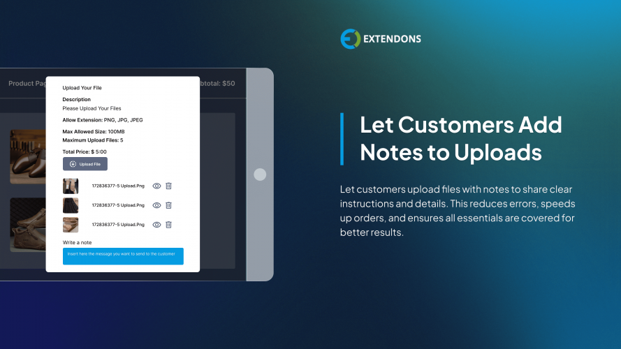 File Uploader for WooCommerce screenshot 4