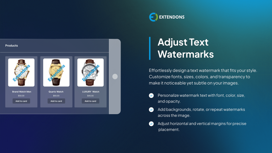 Product Image Watermark for WooCommerce screenshot 2