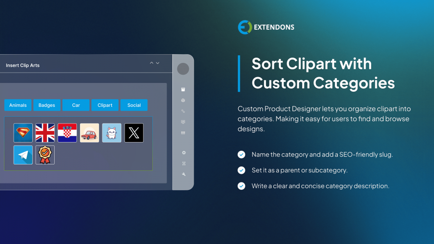 Custom Product Designer for WooCommerce screenshot 2