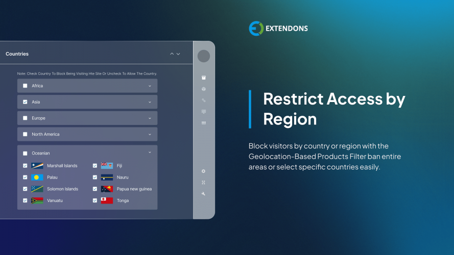 Geolocation Based Products Filter for WooCommerce screenshot 5