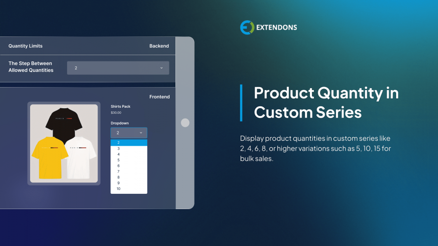 Product Quantity Dropdown for WooCommerce screenshot 4
