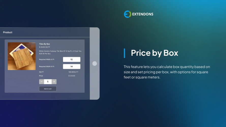 Advance Pricing Calculator for WooCommerce screenshot 1