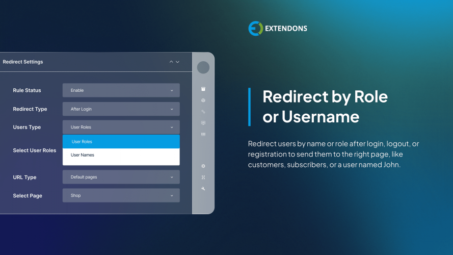 Redirect User After Login And Register for WooCommerce screenshot 3