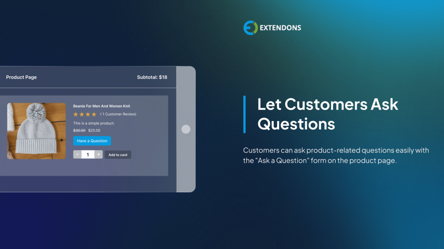 Product FAQs and Questions for WooCommerce screenshot 4